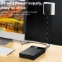 Caja de disco duro externo con enchufe británico de 3,5 pulgadas y 2,5