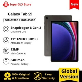 Samsung Galaxy Tab S9 WiFi Android Tablet 2023GB de almacenamiento S P