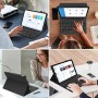 Funda con Teclado para Lenovo Tab P12 12.7", Teclado Bluetooth Inalámbrico Desmontable con Funda Protectora Delgada y Ranura