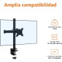 Amazon Basics Soporte de monitor ajustable, para un monitor de hasta 32 pulgadas (81.3 cm), Negro