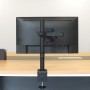 Amazon Basics Soporte de monitor ajustable, para un monitor de hasta 32 pulgadas (81.3 cm), Negro