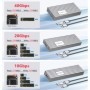 ORICO-carcasa de SSD de alta velocidad M.2 NVMe, carcasa externa HD, T