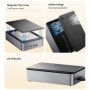 ORICO-carcasa de disco duro SATA de 3,5 pulgadas, caja de almacenamien