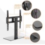 GRIFEMA GB1005 Soporte TV Pie para Pantallas de 26-55 Pulgadas, Hasta 45 kg, Soporte Pie TV Giratorio y Ajustable en Altura,Base