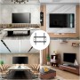 GRIFEMA GB1007-4 Soporte TV Pared para Pantallas de 26-65”, Soporte Pared TV Inclinable, hasta 55kg, Máx VESA 400x400mm