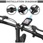 Manillar Bicicleta Soporte Bicicleta Compatible para GPS Garmin Edge 530 540 520 510 500 200 130 20 25 800 810 820 830 810 1000