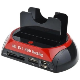 USB 2,0 a IDE SATA disco duro OTB clonación Dock todo en uno HDD estac
