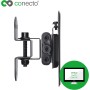 conecto Soporte de Pared para Dispositivos de TV/monitores de 58-107 cm (23-42"), VESA 200x200, inclinable: +/-20°, Giratorio: