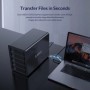 ORICO 35 Series Type-C HDD estación de acoplamiento 10Gbps 5 bahías de