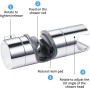 Joyoldelf - Soporte Ajustable de 19 a 25 mm Para Cabezal de Ducha, Cromado