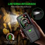 Medidor de Humedad no Destructivo para Pared, Madera y Material de Construcción, con Pantalla LCD y Batería