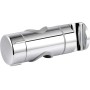 Joyoldelf Soporte de Ducha,16-19 mm Reemplazo de Soporte Alcachofa Ducha Ajustable,ABS Soporte Ducha Pared,Cromado（Gris