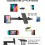 Soporte Tablet Coche Central, Tryone Soporte Universal Ajustable para Tableta automóvil iPad Series/Samsung Galaxy Tabs/Switch