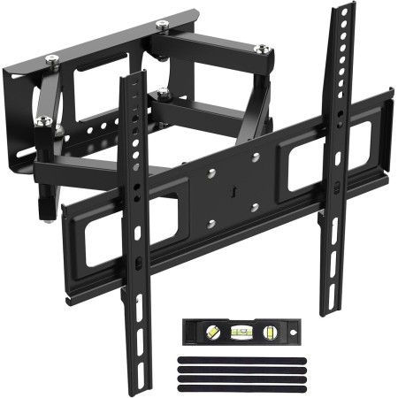 GRIFEMA Soporte TV Pared, Soporte Television Pared 26-65 Pulgadas Giratorio Inclinable Articulado Brazo TV Extensible, MAX
