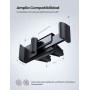 Lamicall Soporte Móvil Coche, Soporte Teléfono - Rejillas de Ventilación Salidas de Aire para iPhone 16 Pro Max Plus, 15 14 13