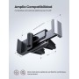 Lamicall Soporte Móvil Coche, Soporte Teléfono - Rejillas de Ventilación Salidas de Aire para iPhone 16 Pro Max Plus, 15 14 13