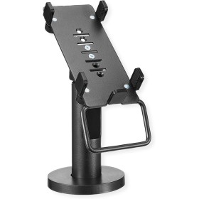 ROLINE Soporte Universal, Giratorio e inclinable para Terminal de Tarjeta de crédito, Negro