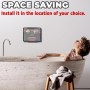 sciuU Soporte de Pared Universal para Tablets/Teléfono/Lector Electrónico/Control Remoto, Compatible con iPad, iPhone, Samsung,