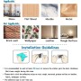 sciuU Soporte de Pared Universal para Tablets/Teléfono/Lector Electrónico/Control Remoto, Compatible con iPad, iPhone, Samsung,