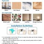 sciuU Soporte de Pared Universal para Tablets/Teléfono/Lector Electrónico/Control Remoto, Compatible con iPad, iPhone, Samsung,