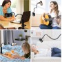 Zoeley Soporte Móvil, Flexible con Brazo de Cuello de Cisne Universal Soporte para iPhone 12 Mini 12 Pro MAX 11 Pro XS MAX XR X