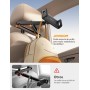 JOYROOM Soporte Tablet Coche [Estructura Triangular Estabilizadora] Soporte iPad Coche con Doble Brazo Plegable Soporte para