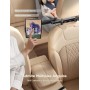 JOYROOM Soporte Tablet Coche [Estructura Triangular Estabilizadora] Soporte iPad Coche con Doble Brazo Plegable Soporte para