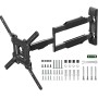 Soporte Pared TV de 32 a 55 Pulgadas, Soporte Television Brazo Largo 720mm, Inclinable y Giratorio, Máx VESA 400 x 400 mm,