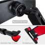OcioDual Soporte Tablet Coche Reposacabezas, Abrazadera para Reposacabezas, Soporte para Tablet Coche Extensible, Rotación 360º,
