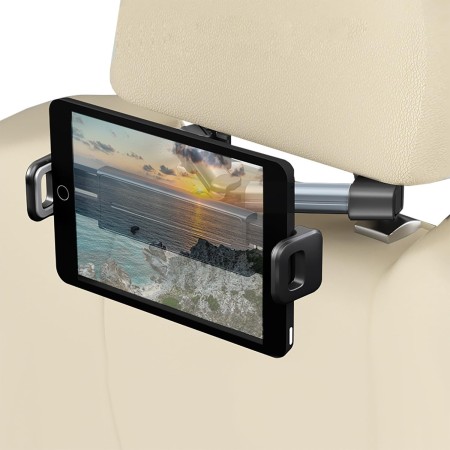 MAGIC SELECT Soporte Reposacabezas Coche para Tablet o Móviles de 4.7 a 11 Pulgadas. Soporte Tablet Coche con Rotación de 360° y
