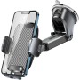 Tsryrlr Soporte Movil Coche, [Súper Poder de succión] Soporte de Móvil Coche con Ventosa Fuerte para Salpicadero/Parabrisas,360°