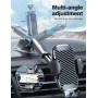 Tsryrlr Soporte Movil Coche, [Súper Poder de succión] Soporte de Móvil Coche con Ventosa Fuerte para Salpicadero/Parabrisas,360°