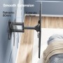 PERLESMITH Soporte TV Pared, Inclinación Orientable Fijación Extensible, Soporte Television Pared de 26 a 60 Pulgadas, LED LCD y
