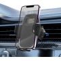 YISH Soporte Movil Coche：360° Suporte Telemovel Carro, Porta Movil Coche [Gancho Mejorado y Silicona] Sujeta Moviles para Coche,