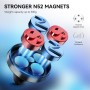 ivoler 2 Pack Soporte Móvil Coche, Iman Coche Móvil para Rejilla del Aire, 360°Rotación, Soporte Magnético para Smartphone, los