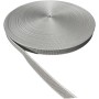 Cinta para Persianas de Color Gris 20 mm x 50 mts | Correa de persianas enrrollables bobina de 50 metros | Apta para persianas