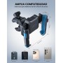 Lamicall Soporte Móvil Bicicleta, Soporte Movil Moto - [1S Bloqueo] 360° Rotación, Estable & Seguro, Colocación y Extracción