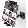 Soporte Tablet Pared, Tendak Soporte iPad Pared con Base Metálica Resistente, Universal Soporte Tablet para Tablet de 4,7 a 12.9