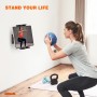Soporte Tablet Pared, Tendak Soporte iPad Pared con Base Metálica Resistente, Universal Soporte Tablet para Tablet de 4,7 a 12.9