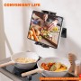 Soporte Tablet Pared, Tendak Soporte iPad Pared con Base Metálica Resistente, Universal Soporte Tablet para Tablet de 4,7 a 12.9