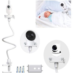 Soporte Universal para Cámara de Vigilabebes con Palo Flexible para Fijarla, flexible para la habitación de los niños,