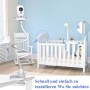 Soporte Universal para Cámara de Vigilabebes con Palo Flexible para Fijarla, flexible para la habitación de los niños,