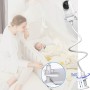 Soporte Universal para Cámara de Vigilabebes con Palo Flexible para Fijarla, flexible para la habitación de los niños,