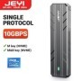 JEYI-carcasa de SSD M.2 NVME SATA, USB C 3,2 Gen 2 10gbps o 6gbps SATA