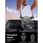 UGREEN Soporte Móvil Coche por Gravedad con Gancho para Ventilación, Suporte Telemovel Carro Compatible con iPhone 16/15/14 Plus
