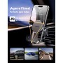 UGREEN Soporte Móvil Coche por Gravedad con Gancho para Ventilación, Suporte Telemovel Carro Compatible con iPhone 16/15/14 Plus