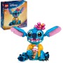 LEGO | Disney Stitch Juguete de Construcción, Regalo de Pascua para Niñas y Niños de 9+ Años, Figura Articulada de la Película