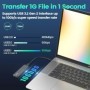 JEYI-carcasa de SSD M.2 NVME SATA, USB C 3,2 Gen 2 10gbps o 6gbps SATA