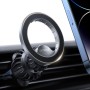 Lamicall Soporte Móvil Coche para MagSafe - [20X N52 Imanes] 360° Rotación, Gancho Metálico, Soporte Magnetico Móvil con Anillo