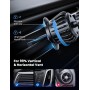 Lamicall Soporte Móvil Coche para MagSafe - [20X N52 Imanes] 360° Rotación, Gancho Metálico, Soporte Magnetico Móvil con Anillo